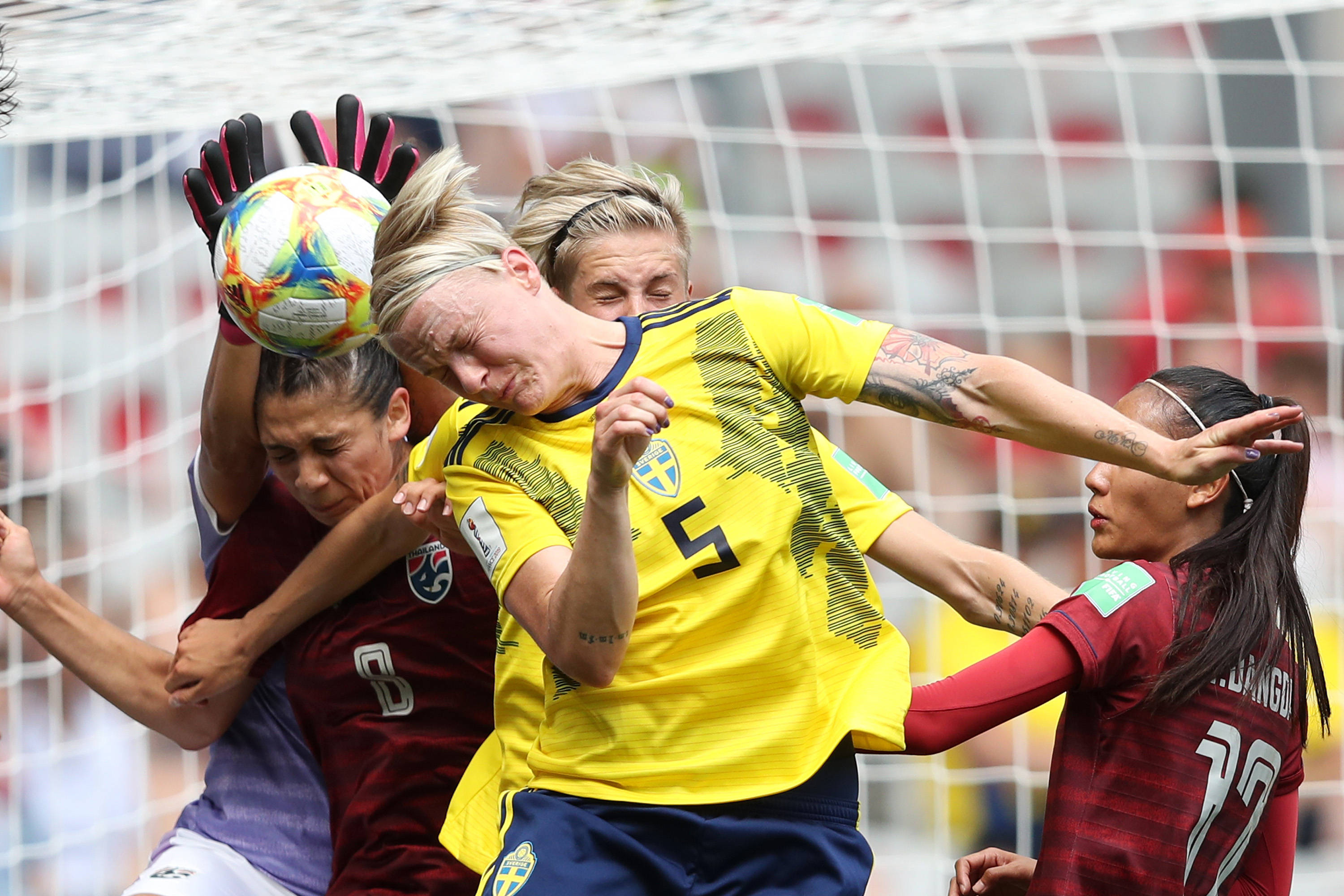 瑞典女足大胜对手，发挥出色！