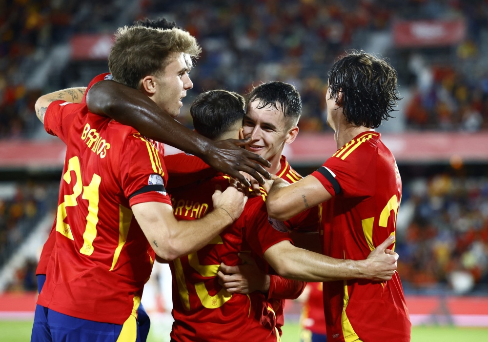 欧国联比赛:西班牙击败瑞士队 欧国联比赛:西班牙击败瑞士队